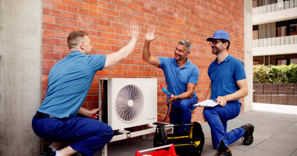 istock Skilled HVAC Technician Conducts Maintenance Checks 2159562004