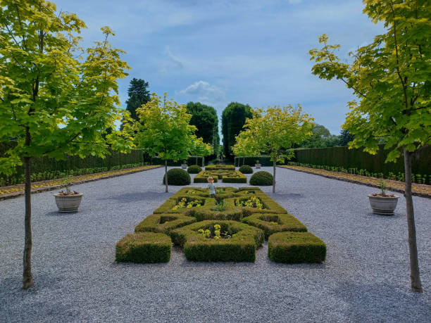 Niagara Falls, On, Canada  - June 4, 2024: Landscape view at the Niagara Parks Botanical Gardens