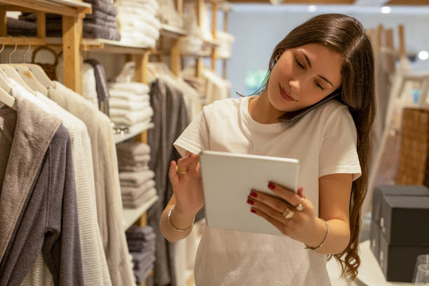istock Woman taking orders online 2159570256