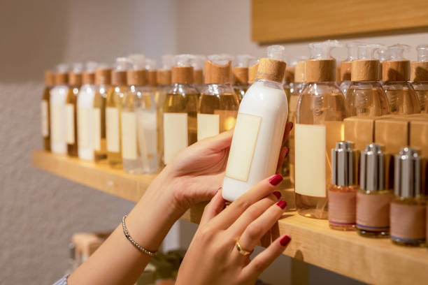 Bottles with dispensers for liquid soap
