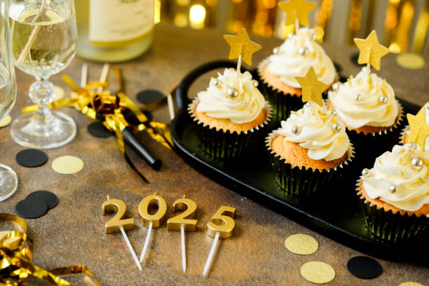 istock 2025 New Year Eve celebration decoration 2159578515