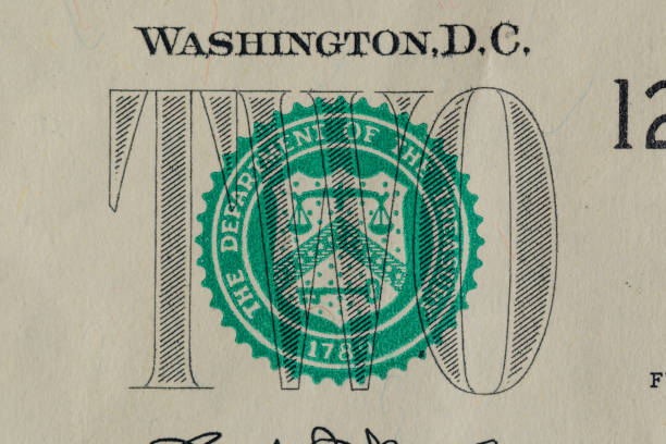 istock close up of seal on two dollar bill 2159582148
