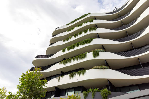 istock New, modern apartment building, background with copy space 2159582350