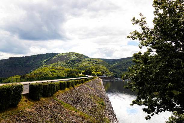 the rursee dam wall in germany