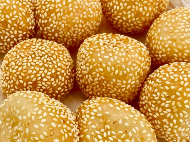 istock Indonesian traditional cake onde onde 2159585082