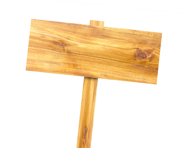 istock Brown old wooden sign 2159588041