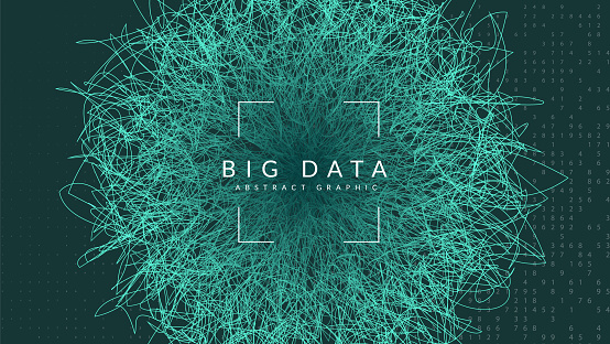 Idgit Background Big Data Background Concept Intelligent Computer Research Cover Of Dots ...