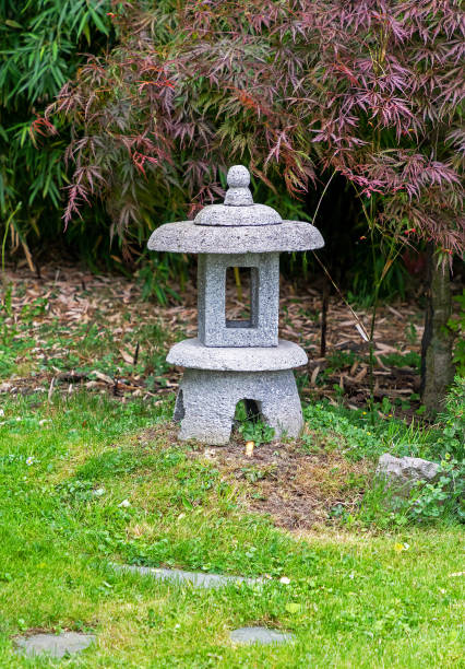 istock Zen garden stone ornament 2159594126