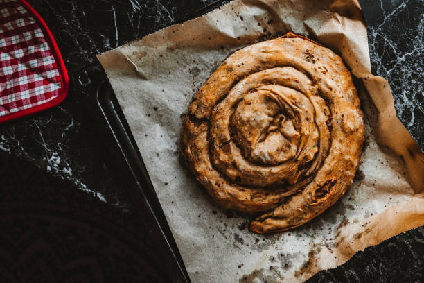 istock Traditional Yugoslavian Homemade Burek (Savijača) 2159597062