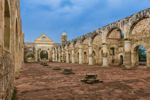 istock Abandoned Cuilapan Convent at Oaxaca, Mexico 2159597243