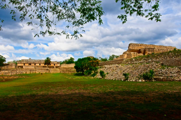 istock Uxmal mayan ruins in Merida, Yucatan, Mexico 2159600565