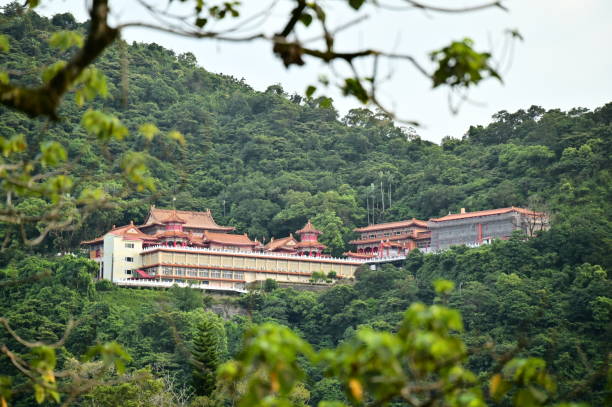 istock Sanching Temple: A Majestic Sanctuary Amidst Nature's Embrace 2159605549