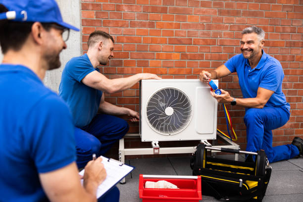 istock Experienced HVAC technician performing maintenance and installation services 2159608129
