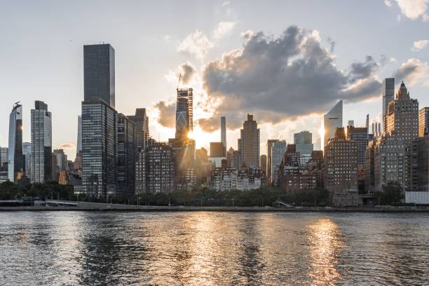 istock Midtown Manhatten from Roosevelt Island 2159617658