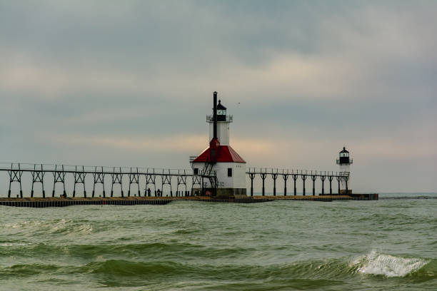istock St. Joseph Lighthouses Michigan Close Up 2159619414
