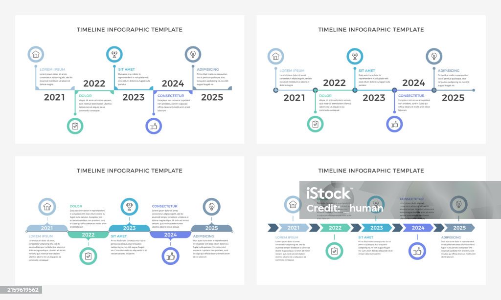 Timeline Partner Visual Timeline Infographic Template Stock Illustration - Download Image Now ...