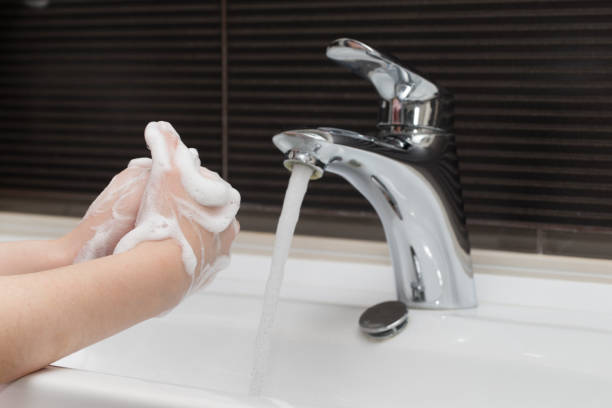 istock Washing hands for corona virus prevention. Stop spreading coronavirus. 2159627085