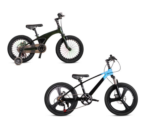 istock Modern electric fat tire bikes isolated on white 2159633864