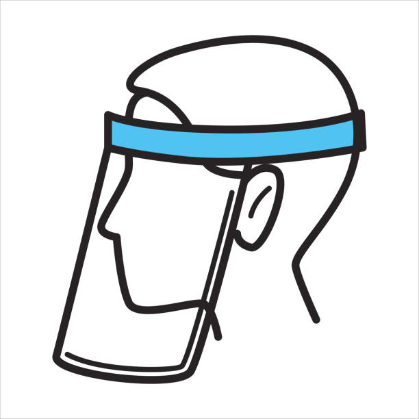 Lab Sheild 90+ Lab Face Shield Stock Illustrations, Royalty-Free Vector Graphics ...