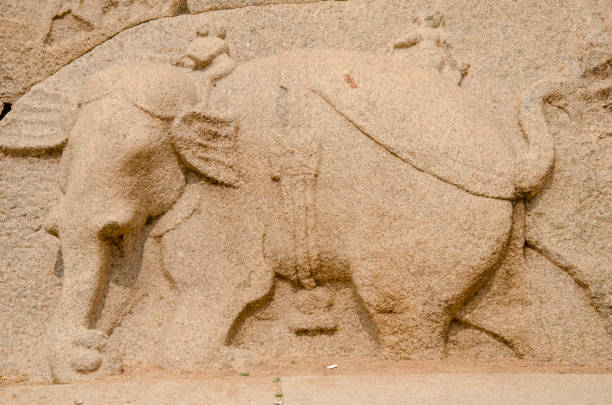 istock Mural sculpture on stone at Royal Enclosure. 2159647163