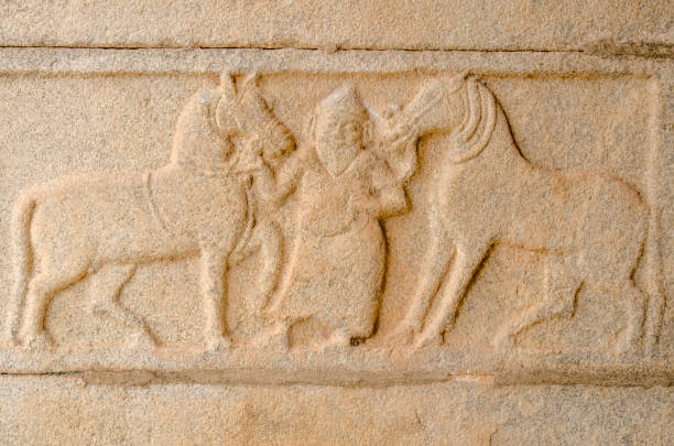 istock Mural sculpture on stone at Royal Enclosure. 2159647906