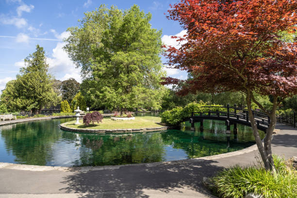 istock Summer garden Guildford England 2159648122
