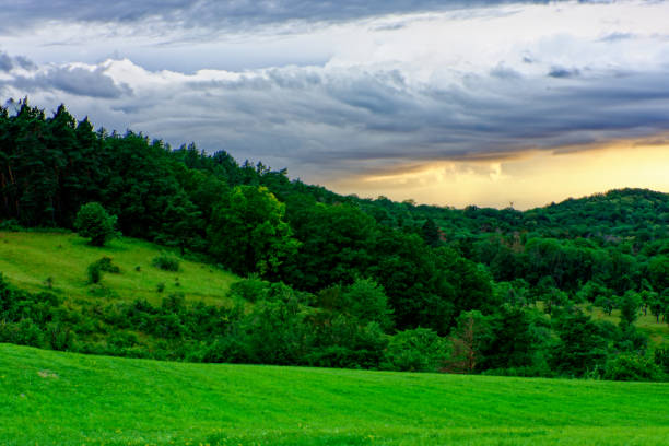 istock Beautiful landscapes of Bavaria during a thunderstorm 2159652245