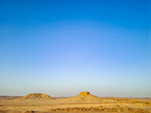 The Sahara desert in Egypt.