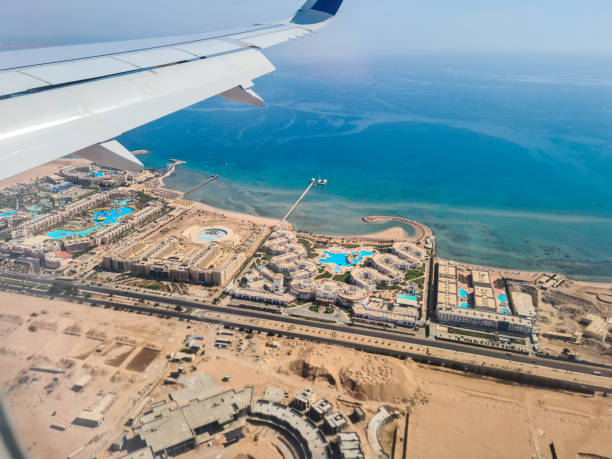 istock View From The Airplane Window Mid-Air In Hurghada In Egypt 2159653487