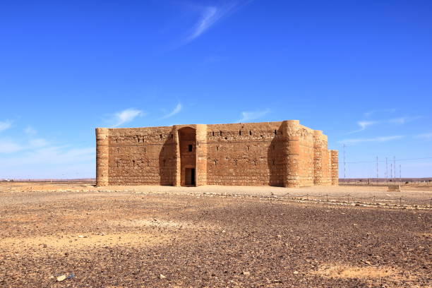 istock Qasr Kharana (sometimes Harrana, al-Kharanah, Kharaneh, Kharana or Hraneh), desert castle in eastern Jordan 2159658931