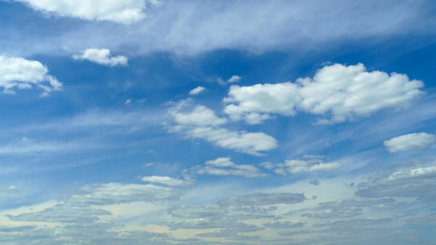 istock beautiful blue sky with cumulus clouds for abstract background 2159660765