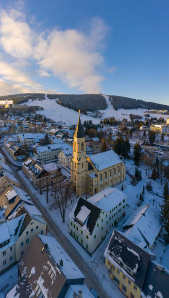 istock Fichtelberg in Oberwiesenthal in the Ore Mountains in Germany 2159663243
