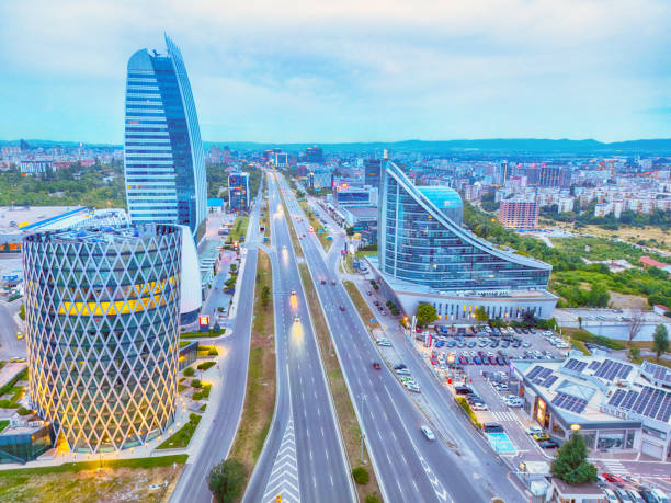 istock Business district of Sofia, Bulgaria 2159672578