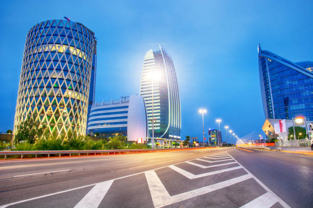 istock Business district of Sofia, Bulgaria 2159672726