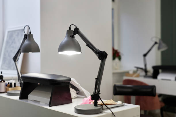 istock Workplace in Clean Trendy Nail Bar 2159685897
