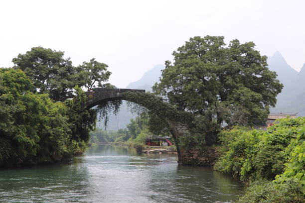 istock China Yangshuo Dragon bridge 2159686195