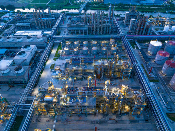 istock view of petrochemical plant 2159687281