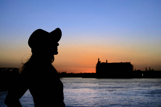beautiful Armenian lady posing in Istanbul Bosphorus