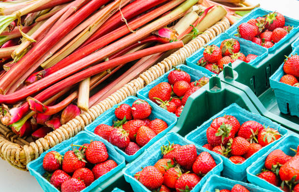 Strawberries and Rhubarb
