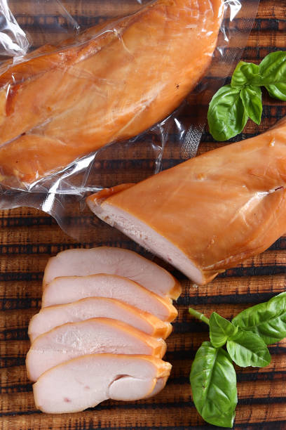 istock deli meats sausage on a wooden board for appetizer 2159690176