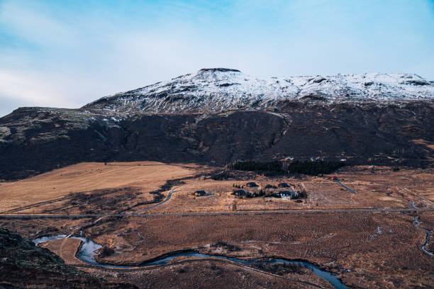Image of a mountain with snow on the top