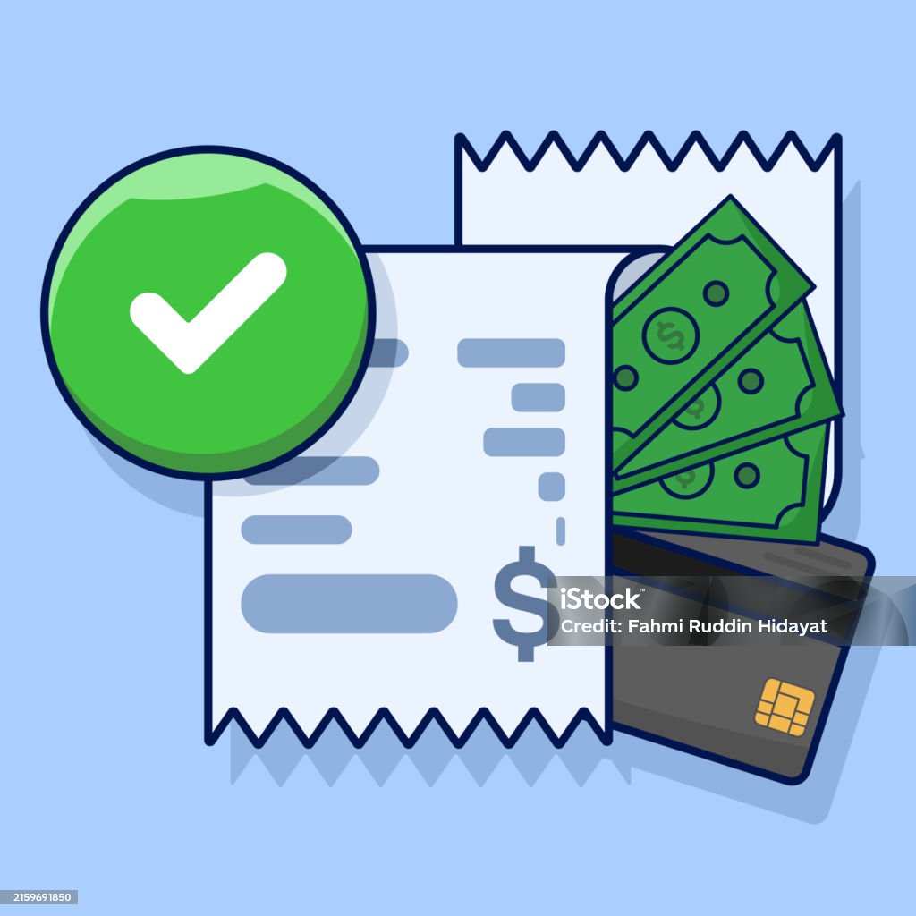 Check Payments Sign Successful Payment Concept Payment Transaction Approved Successful ...