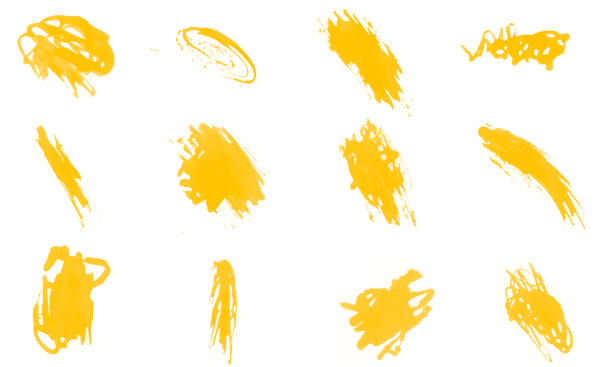 istock Watercolor set of brushes for art design 2159692814