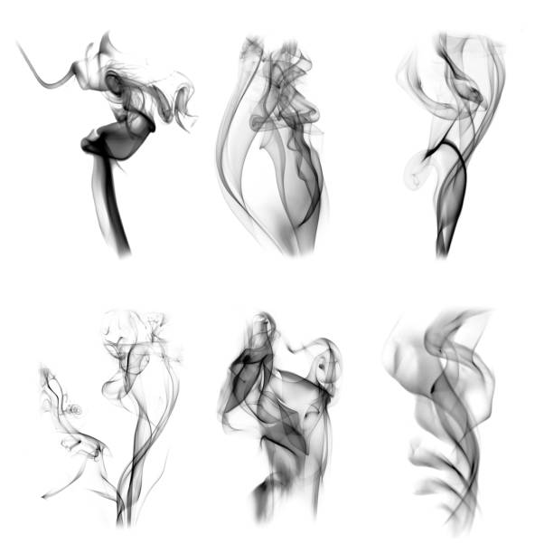 istock Abstract elegant smoke set brushes for art design 2159693957