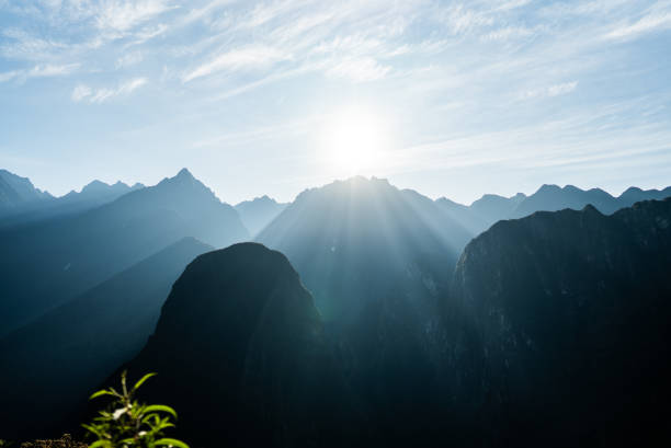 Mountain Ranges in Machu Picchu, Peru