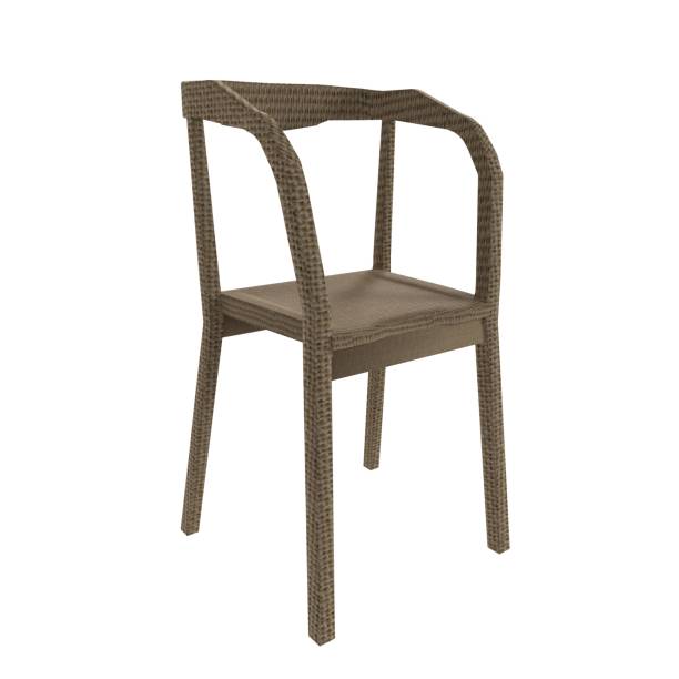 istock Brown Chair isolated on white background 2159707051