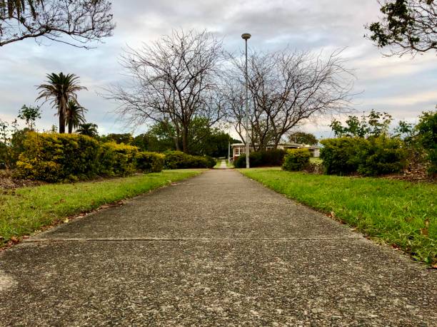 istock Park walk way in Sydney 2159708626