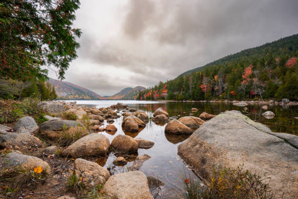 istock Rocks in Jordon Pond, Acadia National Park 2159725408