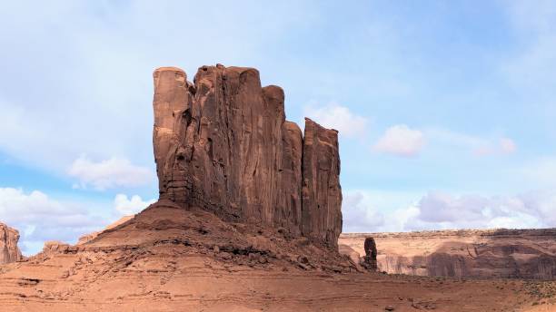 Monument Valley - Elephant butte sandstone rock formation