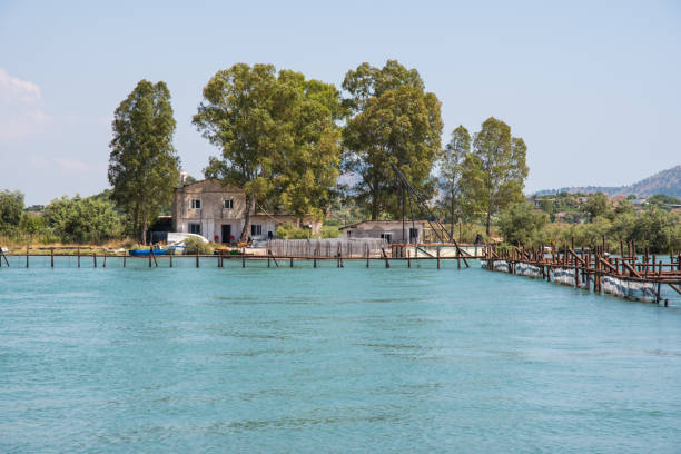Butrint national archeological park in south Albania